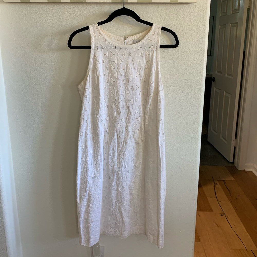 Ann taylor loft eyelet dress